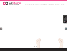 Tablet Screenshot of co-efficienceconseil.com